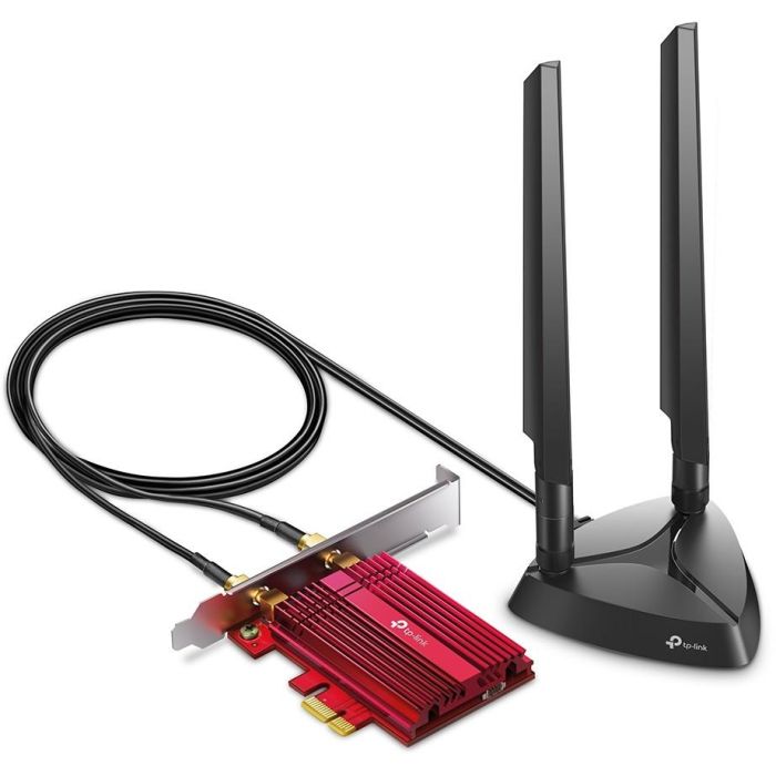 Tp-link Archer TXE75E AXE5400 - Adaptador WiFi 6E PCIe, Tri-Banda hasta 5400 Mbps, Bluetooth 5.3, Compatible con Windows 10/11 1