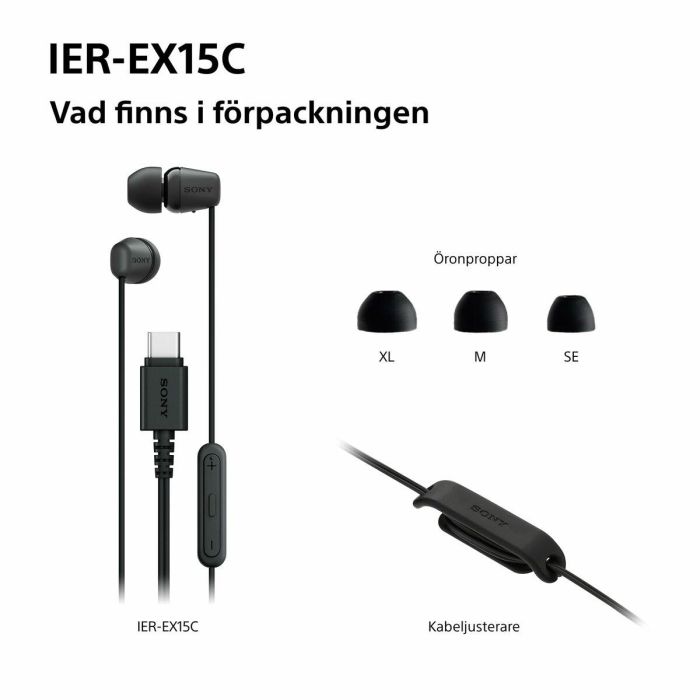 Auriculares Sony IEREX15CW 1
