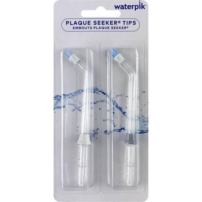 Waterpik Boquilla Seeker para Placa Inaccesible. Ideal para Implantes, Coronas y otras Restauraciones Dentales. Pack 2 Unidades.