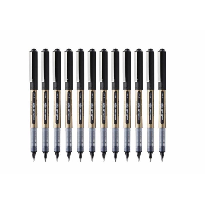 Boligrafo de tinta líquida Uni-Ball Rollerball Eye Broad UB-150 Negro 1 mm (12 Piezas) 0 Boligrafo de tinta líquida Uni-Ball Rollerball Eye Broad UB-150 Negro 1 mm (12 Piezas) 0
