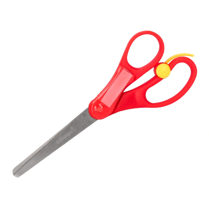 Liderpapel Tijera 15 cm con Resorte para Facilitar el Corte, Punta Redonda, Acero Inoxidable, Apta para Todos los Usos 1 Liderpapel Tijera 15 cm con Resorte para Facilitar el Corte, Punta Redonda, Acero Inoxidable, Apta para Todos los Usos 1