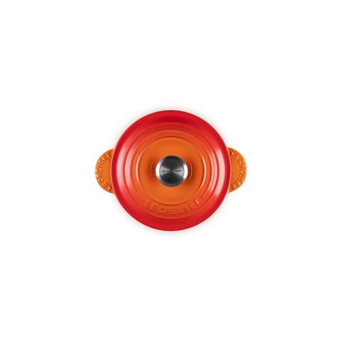 Le Creuset Cocotte 18 cm, vulkanfarben 3 Le Creuset Cocotte 18 cm, vulkanfarben 3