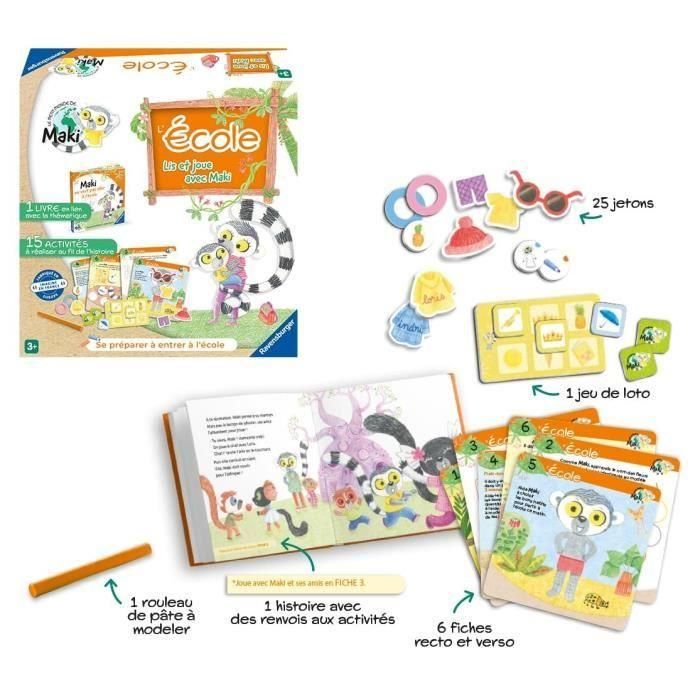 Lee y juega con Maki - Escuela - Juegos educativos - 00022356 2 Lee y juega con Maki - Escuela - Juegos educativos - 00022356 2