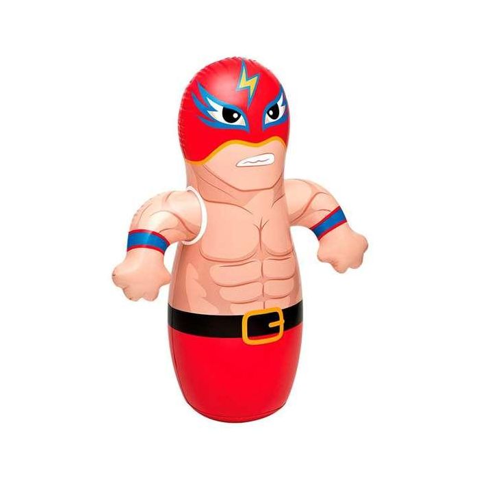 Intex Figura Hinchable Tentetieso Luchador PVC 94x74 cm, para niños +3 años, Modelos Surtidos (2 Colores) 2