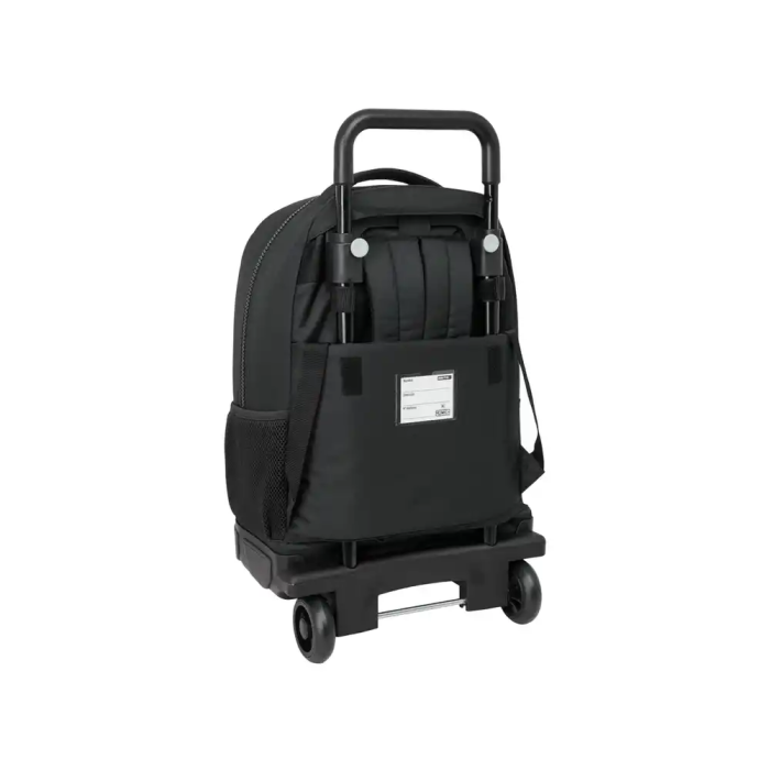 Mochila Escolar con Ruedas Munich Topo Negro 33 x 45 x 22 cm 1
