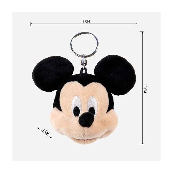 Llavero Peluche Mickey Mouse Negro 1 Llavero Peluche Mickey Mouse Negro 1
