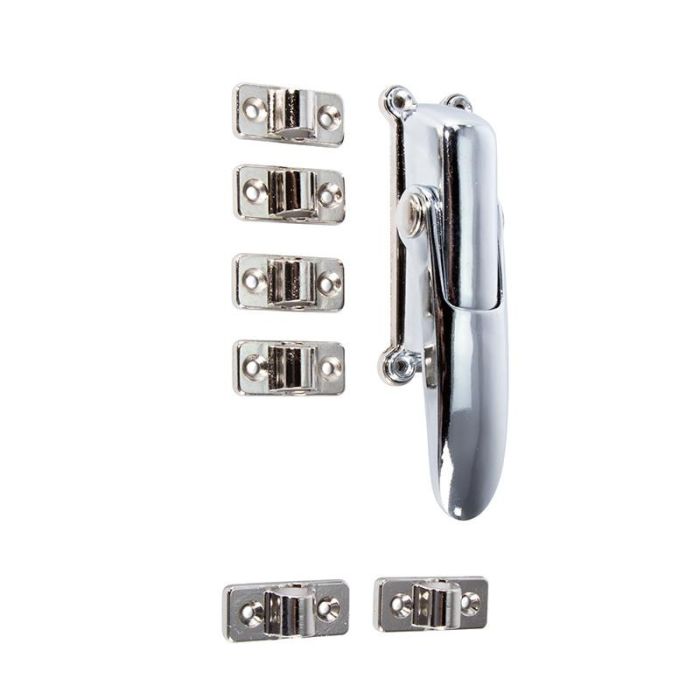 HERRAJES ALK Falleba Oboy con Accesorios Acabado Oro