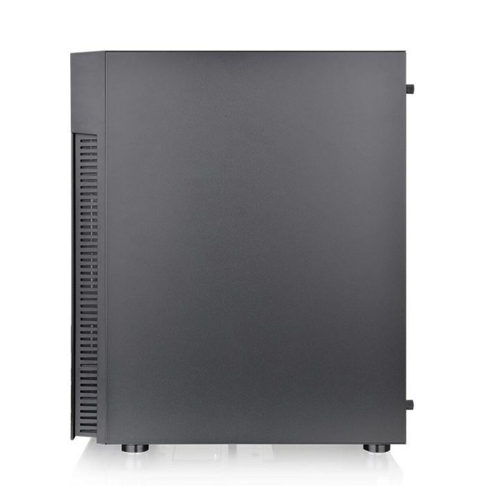 Caja de PC Mid Tower sin fuente de alimentación - THERMALTAKE View 200 TG ARGB (Negro) - ATX/Micro ATX - 3x120mm A-RGB - USB 3.0/2.0 - Vidrio templado 3