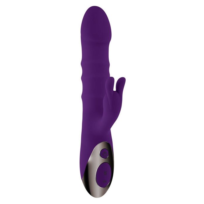 Vibrador Punto G Playboy Hop To it Morado 14 Vibrador Punto G Playboy Hop To it Morado 14