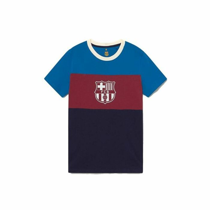 Camiseta de Fútbol de Manga Corta para Niños F.C. Barcelona Rojo 1