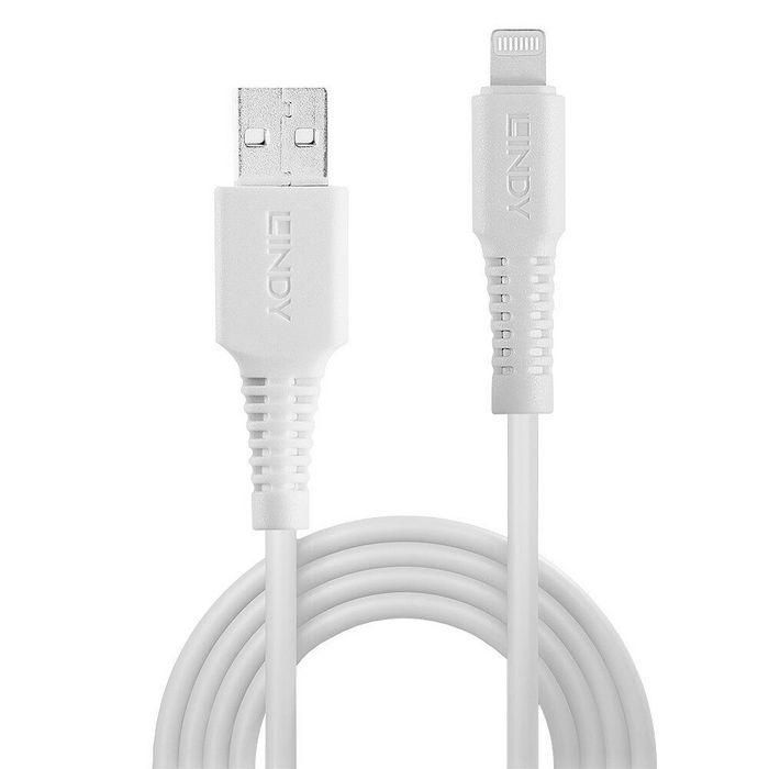 Cable USB LINDY 31326 Blanco 1 m 1