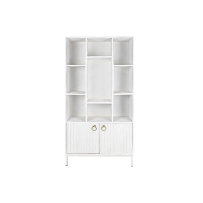 Estanteria Moderno DKD Home Decor Blanco 40 x 180 x 90 cm 2 Estanteria Moderno DKD Home Decor Blanco 40 x 180 x 90 cm 2