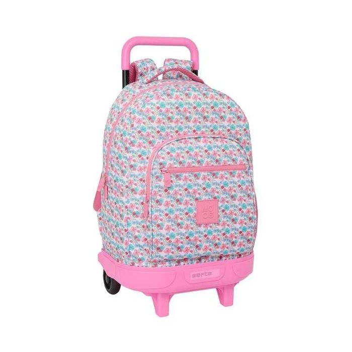 Mochila Safta Grande Con Ruedas Compact Extraibles Safta Reciclado Moos Floresistente 450x330x220 mm Mochila Safta Grande Con Ruedas Compact Extraibles Safta Reciclado Moos Floresistente 450x330x220 mm