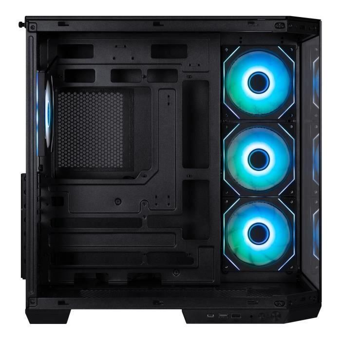 Caja PC - BITFENIX - T10 ARGB - Sin fuente de alimentación - Cubo - Formato ATX - Negra 2 Caja PC - BITFENIX - T10 ARGB - Sin fuente de alimentación - Cubo - Formato ATX - Negra 2