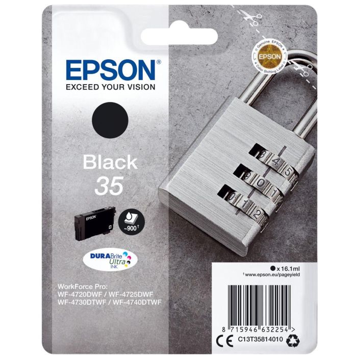 Epson Tinta Negra Workforce Sx 35 Durabrite Ultra Ink