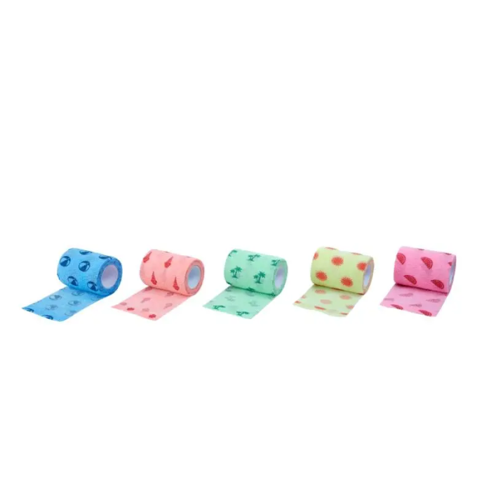 Venda Cohesiva Fun-Flex Summer Surtido 7,5 cm 10 Unidades Kruuse Venda Cohesiva Fun-Flex Summer Surtido 7,5 cm 10 Unidades Kruuse