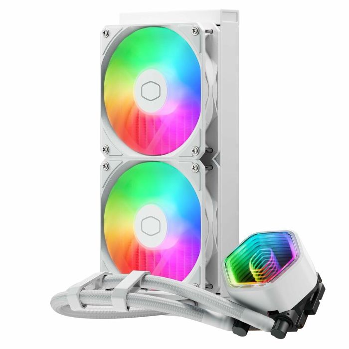 Cooler Master MLW-D24M-A18PA-RW MasterLiquid 240 Core II Refrigeración Líquida ARGB Blanco para PC 8