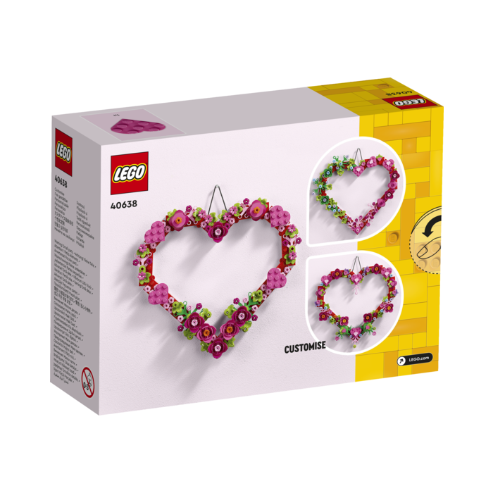 Lego 40638 Decoración en Forma de Corazón Juguete para Niños y Niñas a Partir de 9 Años 1 Lego 40638 Decoración en Forma de Corazón Juguete para Niños y Niñas a Partir de 9 Años 1