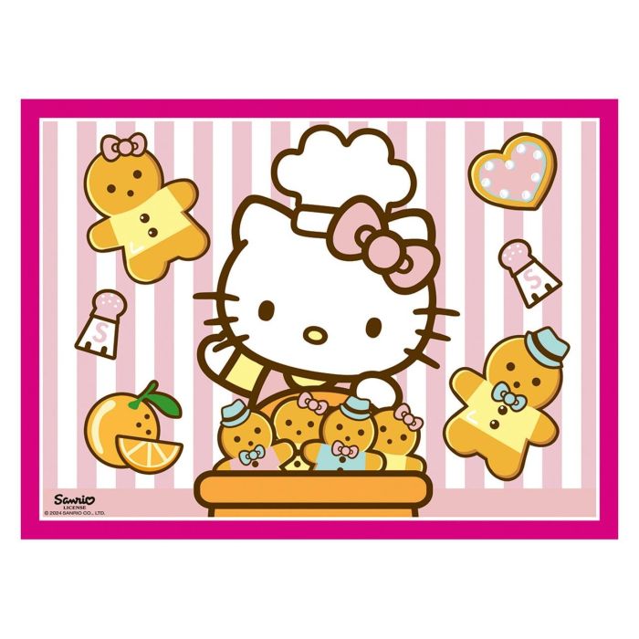 Puzzle 4 Formas Hello Kitty 12004158 Ravensburger 3 Puzzle 4 Formas Hello Kitty 12004158 Ravensburger 3
