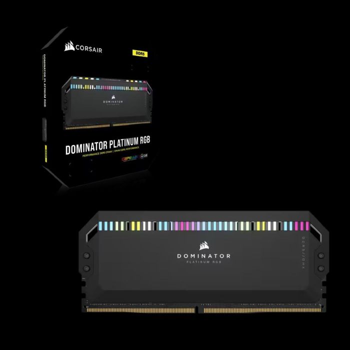 Corsair Dominator Platinum RGB DDR5 32GB (2x16GB) PC 6400 CL32 Kit Memoria RAM 6 Corsair Dominator Platinum RGB DDR5 32GB (2x16GB) PC 6400 CL32 Kit Memoria RAM 6