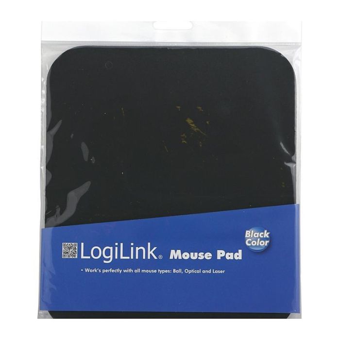 LogiLink Mousepad, Black3x220x250mm 1 LogiLink Mousepad, Black3x220x250mm 1