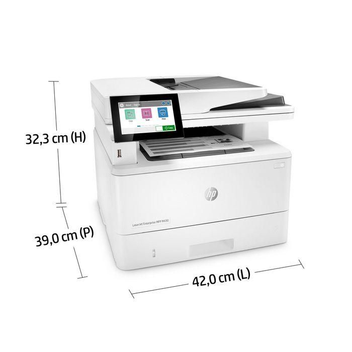 HP LaserJet Enterprise MFP M430f Impresora con Cartuchos HP JetIntelligence 18