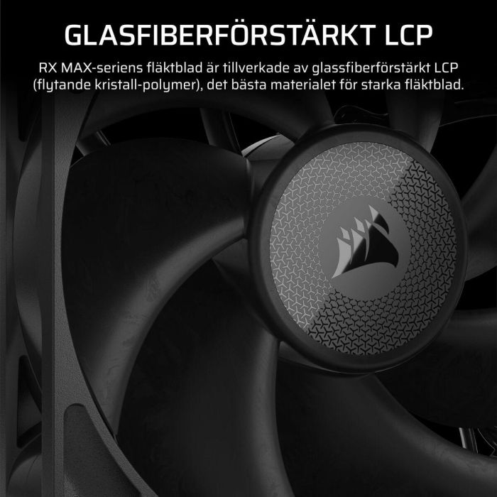 Corsair CO-9051042-WW iCUE LINK RX120 Max Triple Fan para Refrigeración de PC 7 Corsair CO-9051042-WW iCUE LINK RX120 Max Triple Fan para Refrigeración de PC 7