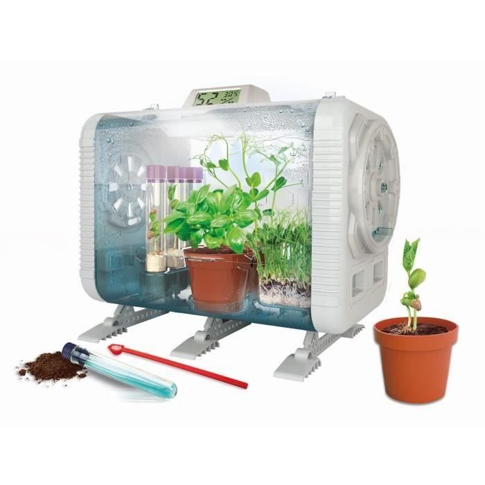 Clementoni CLE8005125528189 Mi Invernadero de Alta Tecnología con 3 Formas de Cultivo y Sensores para Control de Luz, Temperatura y Humedad 2 Clementoni CLE8005125528189 Mi Invernadero de Alta Tecnología con 3 Formas de Cultivo y Sensores para Control de Luz, Temperatura y Humedad 2