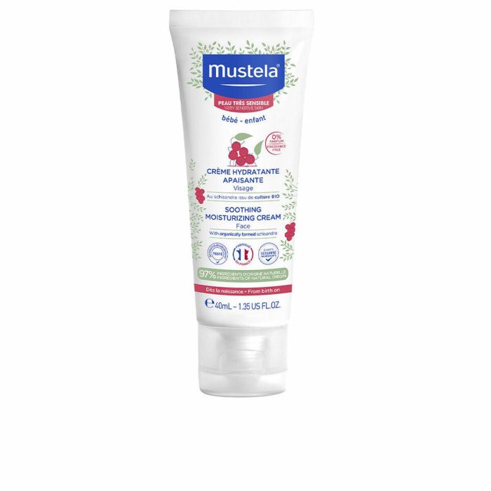 Mustela Crema Facial Hidratante Confort Bebé Piel Sensible Desde 0 Meses 40ml