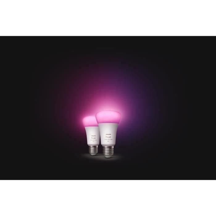 PHILIPS Hue Bombillas LED inteligentes White & Color Ambiance E27 - Compatible con Bluetooth 2