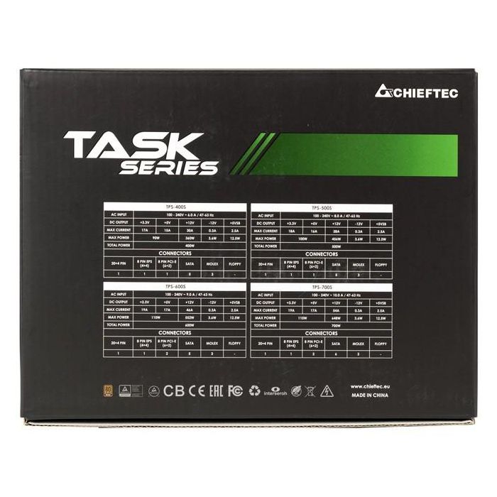 600W Chieftec TASK Series TPS-600S 2 600W Chieftec TASK Series TPS-600S 2
