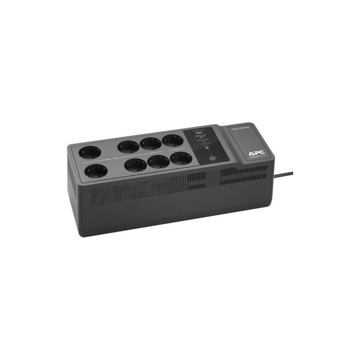 APC BE850G2-GR sistema de alimentación ininterrumpida (UPS) En espera (Fuera de línea) o Standby (Offline) 0,85 kVA 520 W 8 salidas AC 14 APC BE850G2-GR sistema de alimentación ininterrumpida (UPS) En espera (Fuera de línea) o Standby (Offline) 0,85 kVA 520 W 8 salidas AC 14