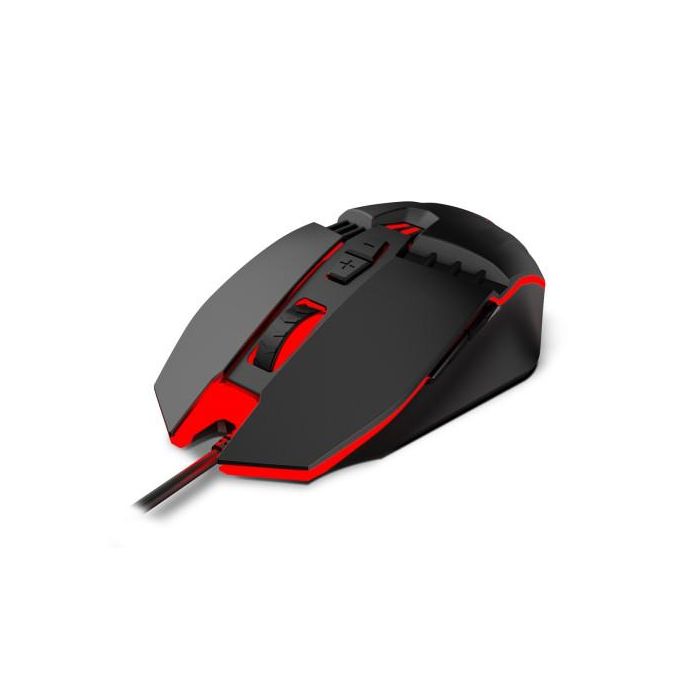 Raton Krom Kalax Gaming Óptico 800-3200 DPI 7 Botones Colores LED 5