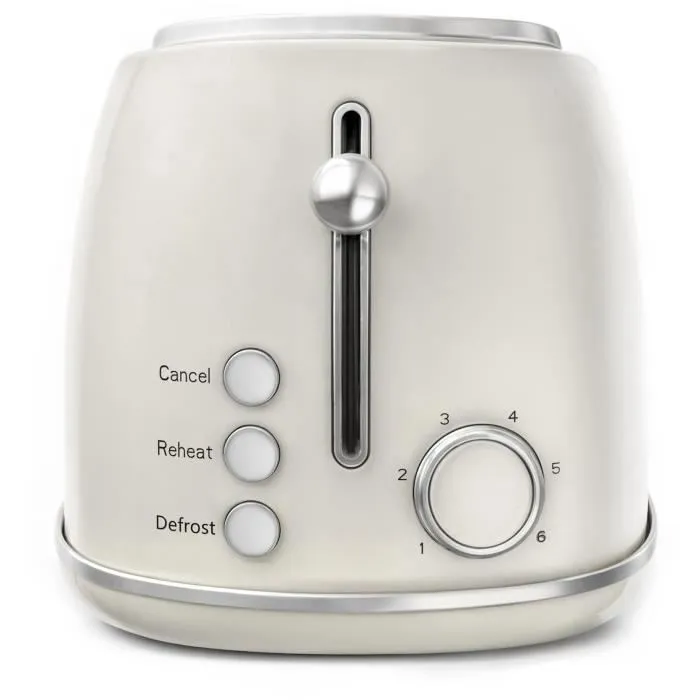 SWEISS Tostadora Vintage GRV8, 2 Ranuras, 1500 W, Beige 3 SWEISS Tostadora Vintage GRV8, 2 Ranuras, 1500 W, Beige 3