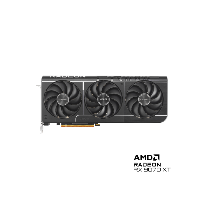 Asus PRIME-RX9070XT-O16G Tarjeta Gráfica AMD Radeon RX 9070 XT OC 16GB GDDR6 Triple Ventilador 2.5 Ranuras Silenciosa 0 Asus PRIME-RX9070XT-O16G Tarjeta Gráfica AMD Radeon RX 9070 XT OC 16GB GDDR6 Triple Ventilador 2.5 Ranuras Silenciosa 0