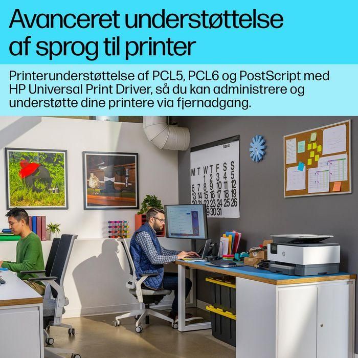 HP Impresora Multifunción OfficeJet Pro 9120b a Color - Escanear, Copiar, Fax - Para Oficinas Distribuidas y Fuerza Laboral Híbrida