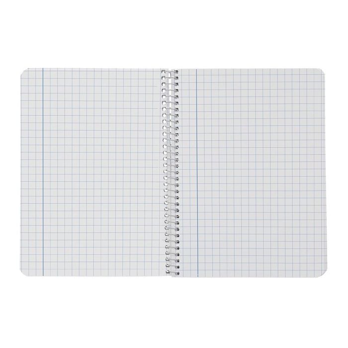 Cuaderno Espiral Liderpapel Din A4 Smart Tapa Blanda 80H 75 gr Cuadro 8 mm Con Margen Colores Surtidos 6