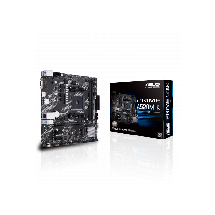 Placa Base Asus Prime A520M-K Socket AM4/ Micro ATX 5 Placa Base Asus Prime A520M-K Socket AM4/ Micro ATX 5