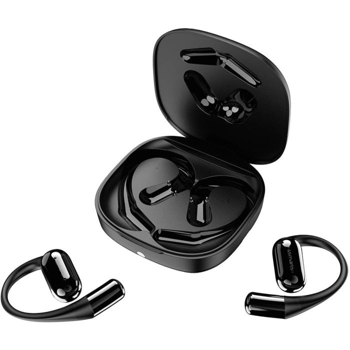 4smarts Auriculares Open-Ear Bluetooth SkyBuds AI Screen, negros 3