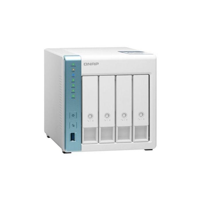 NAS QNAP TS-431P3-4G/ 4 Bahías 3.5"- 2.5"/ 4GB DDR3/ Formato Torre 2