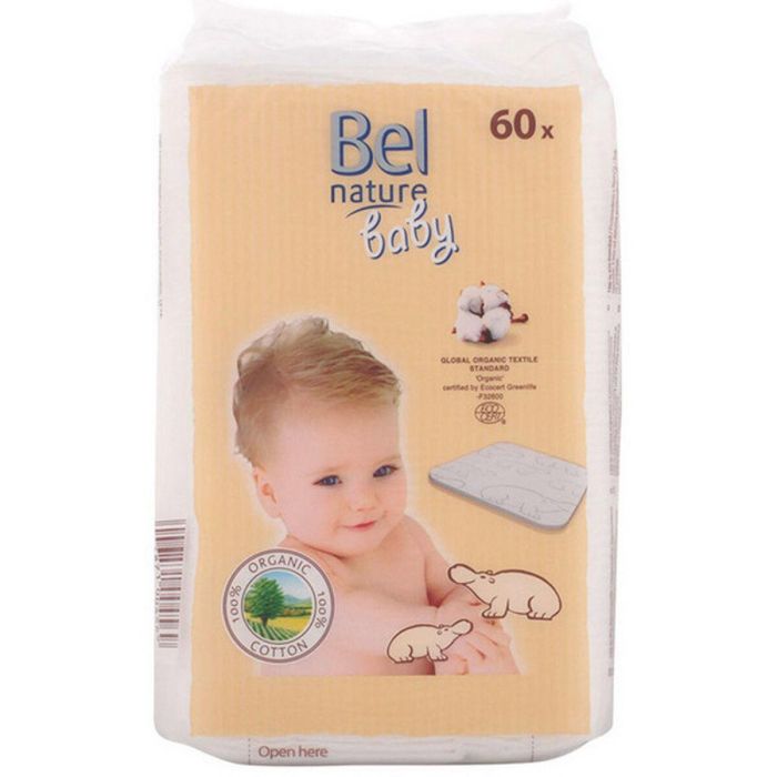 Bel Nature Baby Maxi Discos Algodón 100% Orgánico