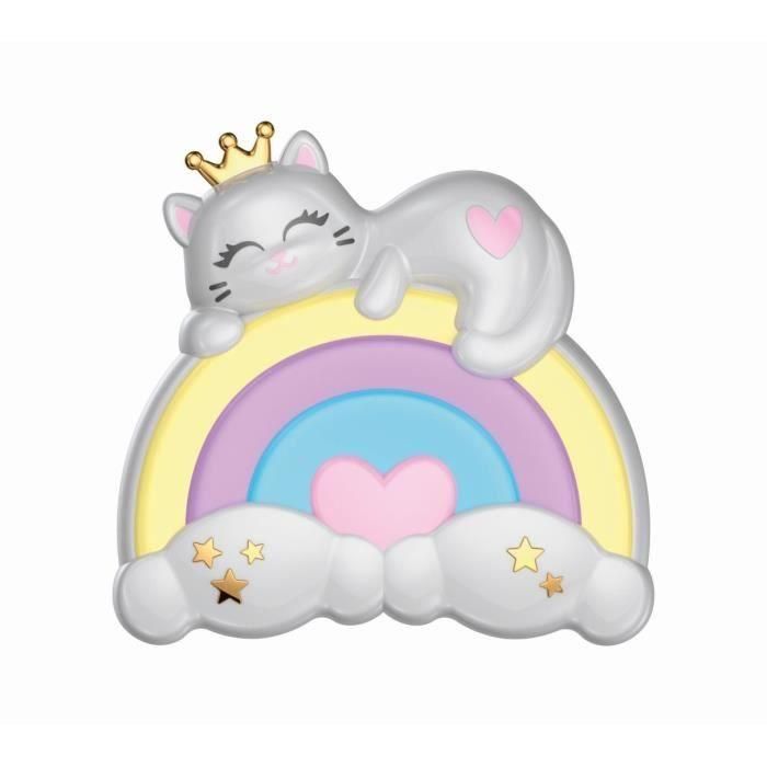 Clementoni CLE8005125187935 Set de maquillaje Rainbow con 2 paletas de sombras de ojos, pintalabios y esmalte de uñas para niños a partir de 6 años 2