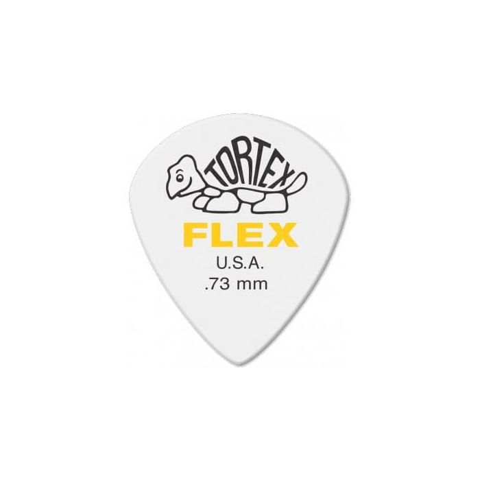 Dunlop Tortex Flex Jazz III XL 0,73Mm Púas para Guitarra Bolsa de 72 Unidades