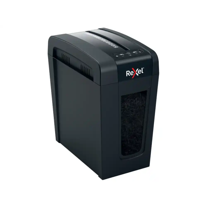 Destructora Rexel Secure X8-Sl Negro (8H Confeti) Nv.Seg.4 - Particula 4X40Mm Dep.14L