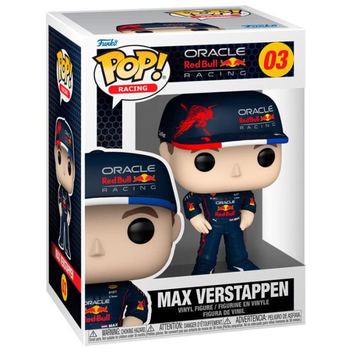 Funko Figura Max Verstappen 72217 Formula 1 Figura de Vinilo Coleccionable 9cm 0 Funko Figura Max Verstappen 72217 Formula 1 Figura de Vinilo Coleccionable 9cm 0