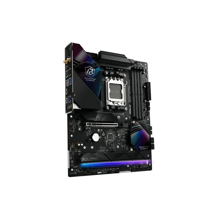 ASRock Placa Base B850 Riptide Wifi 90-MXBQT0-A0UAYZ AMD AM5 DDR5 ATX Wi-Fi 7 2