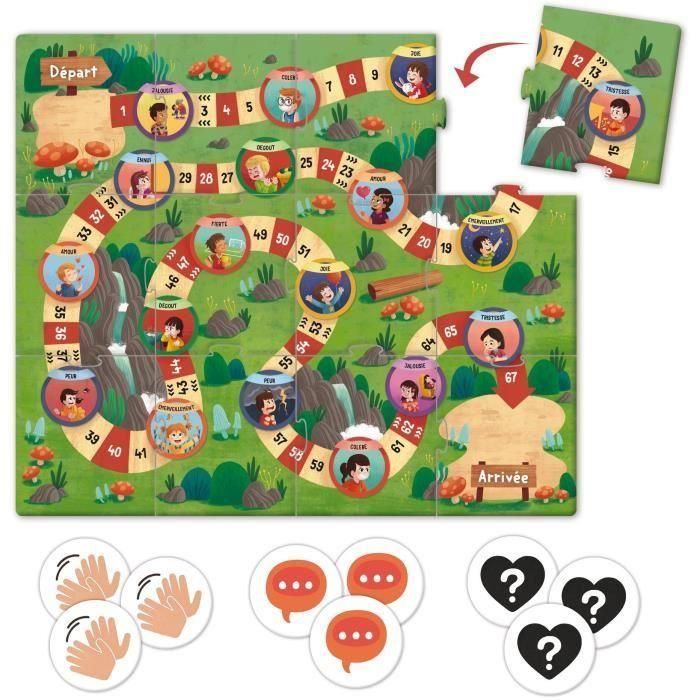 Juego Educativo Lisciani Giochi Emotions 3 Juego Educativo Lisciani Giochi Emotions 3