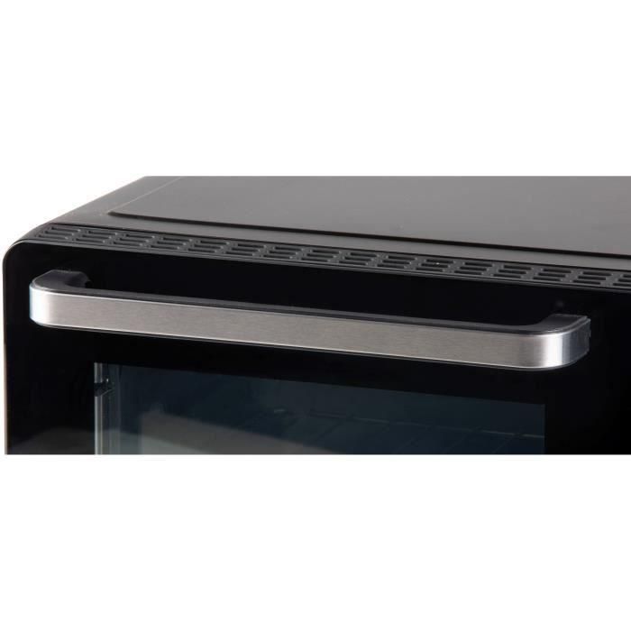 DOMO DO807GO mini horno para hornear y refrigerios - 20 L - negro - 1300 vatios - 5 DOMO DO807GO mini horno para hornear y refrigerios - 20 L - negro - 1300 vatios - 5