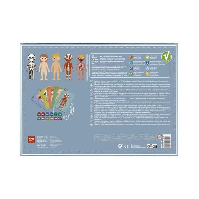 Puzle Cuerpo Humano 240 Piezas R.19438 Apli 1 Puzle Cuerpo Humano 240 Piezas R.19438 Apli 1