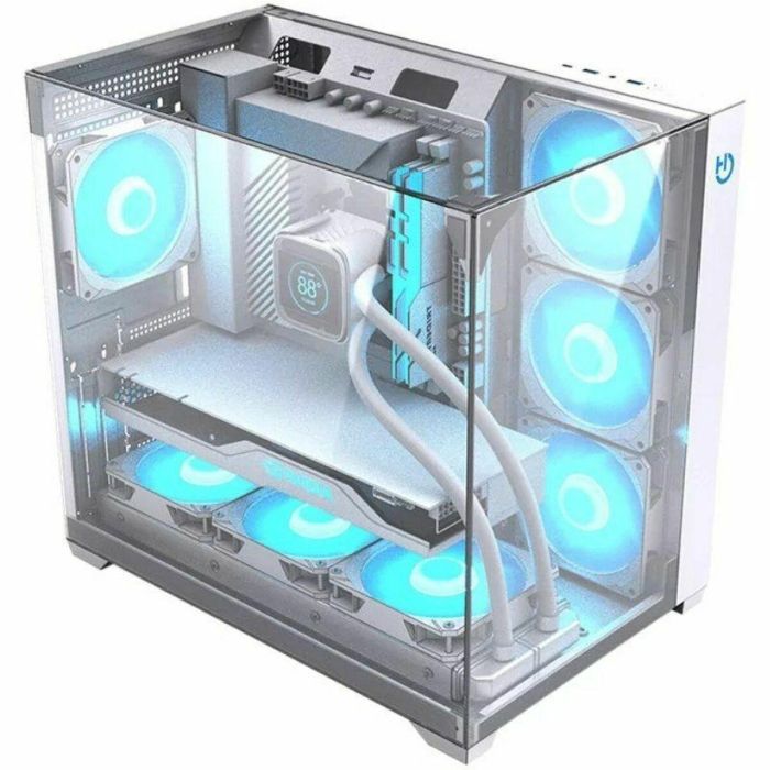 Hiditec CHA010057 Caja PC ATX Gaming Sky Blanca con Doble Cristal Templado, USB 3.1 Type-C y Soporte para Tarjetas Gráficas de hasta 400 mm 7 Hiditec CHA010057 Caja PC ATX Gaming Sky Blanca con Doble Cristal Templado, USB 3.1 Type-C y Soporte para Tarjetas Gráficas de hasta 400 mm 7
